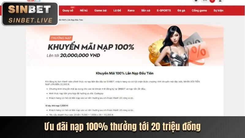 Thưởng nạp lại và hoàn trả hàng ngày KL99